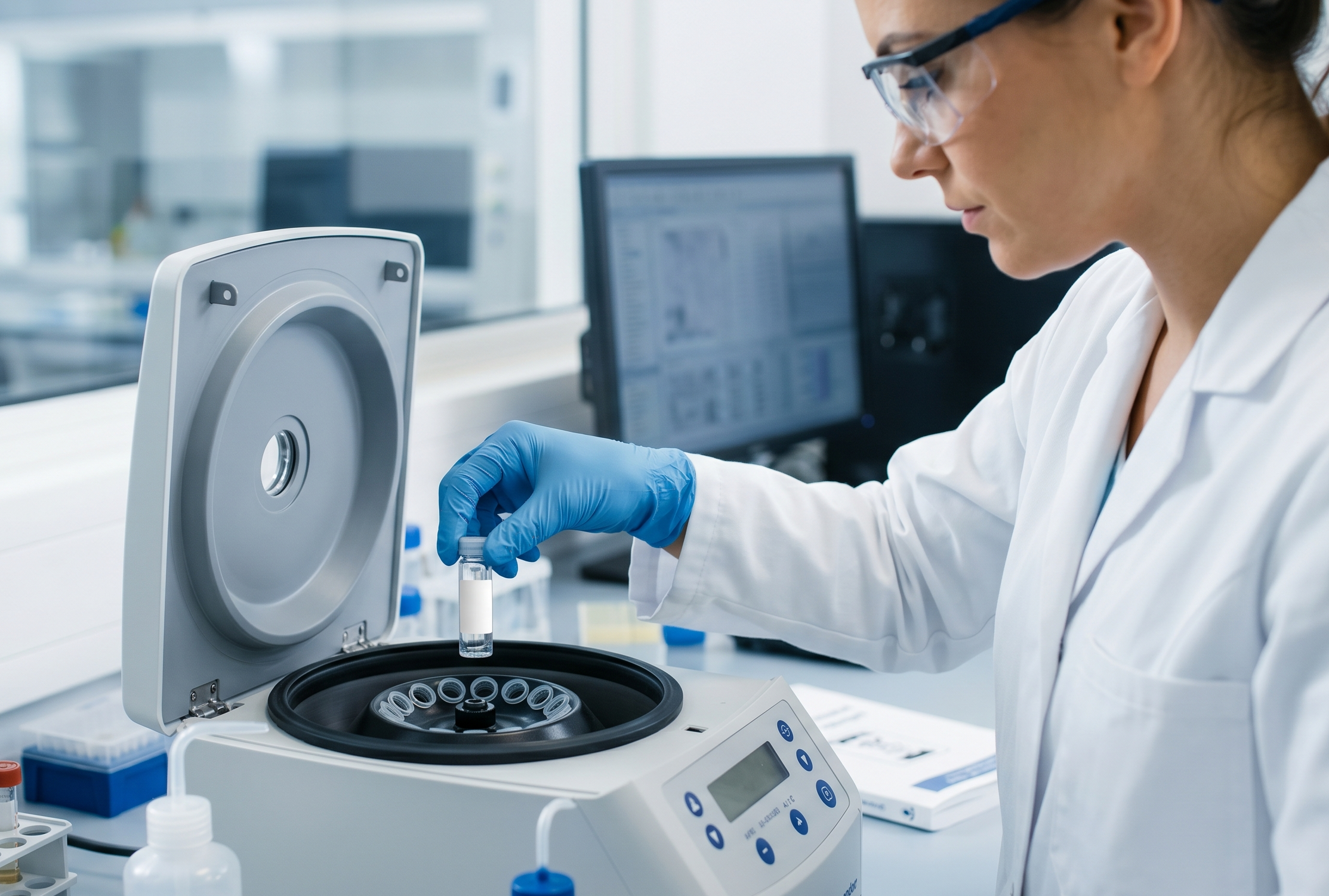 High-Speed Challenges: Labeling for Centrifugation and Small-Radius Tubes